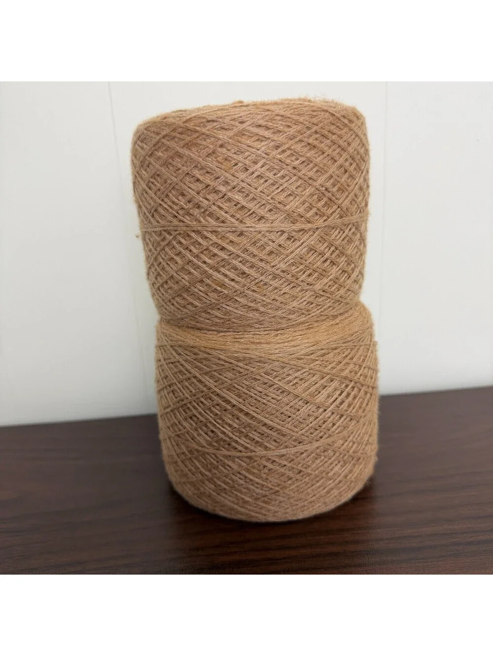 Reclaimed Merino Blend Sport/DK Yarn 870 Yds Caramel 346g (2 Cakes)